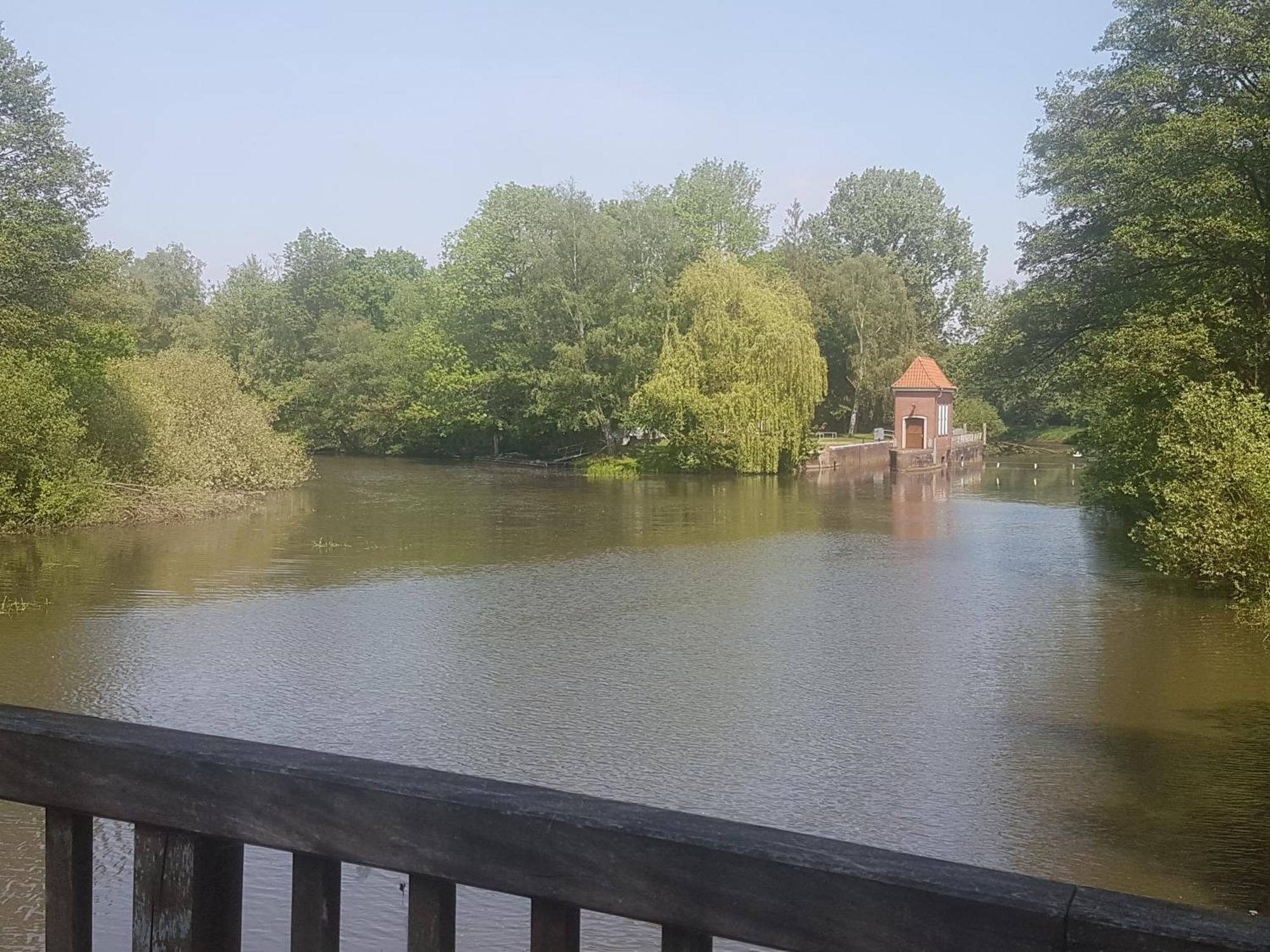 4 Sterne Ferienhaus "Vorwerk" Bremervörde Exterior foto
