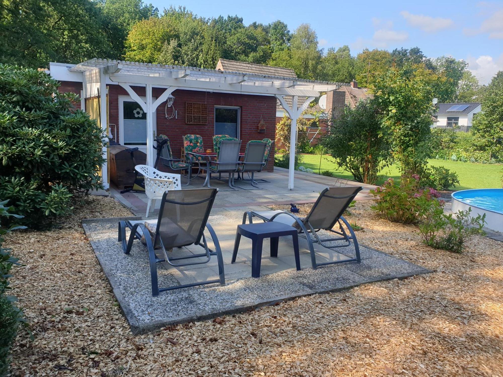 4 Sterne Ferienhaus "Vorwerk" Bremervörde Exterior foto
