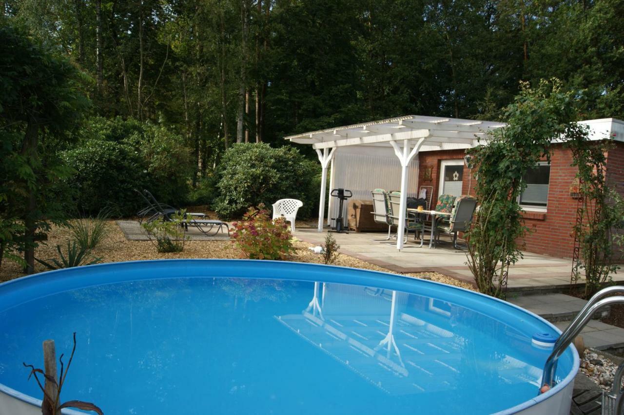 4 Sterne Ferienhaus "Vorwerk" Bremervörde Exterior foto